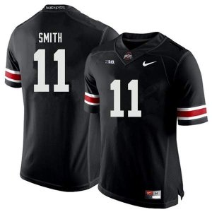 Men's Ohio State Buckeyes #11 Tyreke Smith Black Nike NCAA College Football Jersey Athletic KWV0244TJ